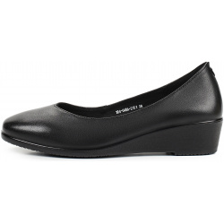 Туфли MUNZ Shoes 104 048A 2101 Женские черные лодочки из натуральной кожи, размер: 39 RU