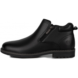 Ботинки Thomas Munz 058 1122A 5602 Базовые черные кожаные в классическом
