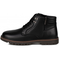 Ботинки Thomas Munz 058 1121A 5602 Черные мужские кожаные в стиле