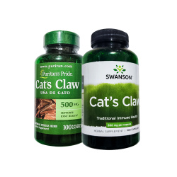 Кошачий Коготь (Cats Claw) капс  500 мг №100 Puritans Pride / Swanson 77721513