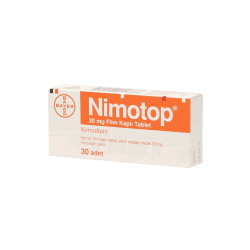 Нимотоп 30 мг Bayer (Германия) 77721223 обладает противоишемическим и