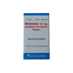 Блеоцин S аналоги Блеомицин  Блеолем пор для ин 15МЕ Kocak Farma A 7771310