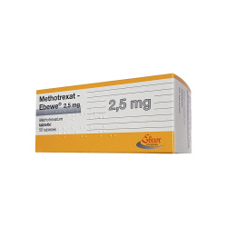 Метотрексат Эбеве 2 5мг таблетки (Австрия) №50 Ebewe Pharma 7771258 