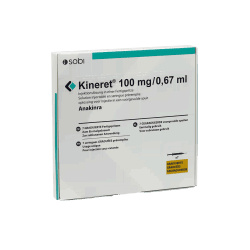 Кинерет (Анакинра) р для инъекций 100 мг №7 Swedish Orphan Biovitrum AB / Amgen 7771551 