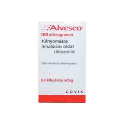 Альвеско аэроз  Циклесонид 160мкг/распыление 5мл (60 доз) Covis Pharma Europe 77722013