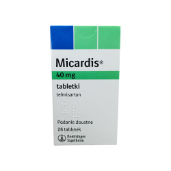 Микардис таблетки 40 мг №28 Boehringer Ingelheim International  GmbH 77722421 М