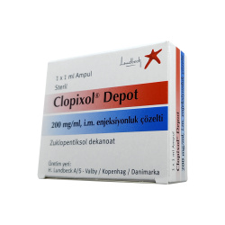 Клопиксол Депо 200 мг/мл р для в/м введения (масляный) 1мл №1 (1 амп  ) H Lundbeck A/S 77722481