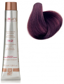 Стойкая крем краска Экстра светлый фиолетовый каштан 5 222 Luxury Hair Color Exclusive Light Iris? Brown Green (Италия краски) 440144