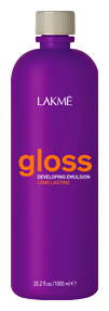 Проявляющая эмульсия длительного действия Gloss Longlasting 6 vol  1 9% (42611 120 мл) Lakme (Испания) 42611