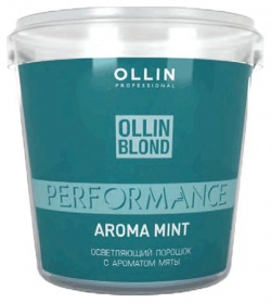 Осветляющий порошок с ароматом мяты Blond Powder With Mint Aroma Ollin Performance (390510  30 г) Professional (Россия) 729988