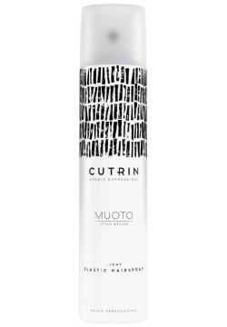 Лак легкой эластичной фиксации Light Elastic Hairspray Muoto Cutrin (Финляндия) 54908