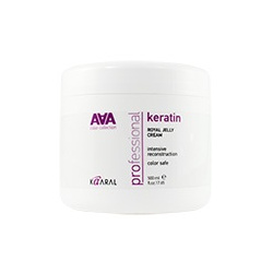 Питательная крем маска для восстановления окрашенных и химически обработанных волос AAA Keratin Royal Jelly Cream Kaaral (Италия) KAAA1430