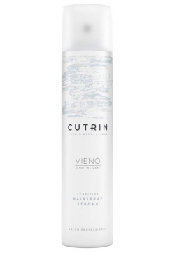 Лак сильной фиксации без отдушки Sensitive Hairspray Strong Vieno Cutrin (Финляндия) 12829