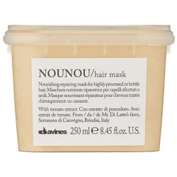 Маска для волос питательная восстанавливающая Nounou hair mask (250 мл) Davines (Италия) 75612