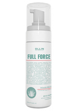 Мусс пилинг для волос и кожи головы с экстрактом алоэ Ollin Full Force Professional (Россия) 725652