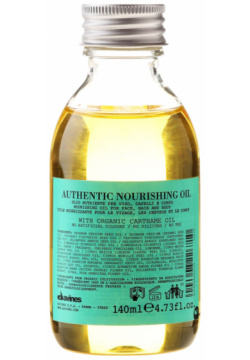 Питательное масло для лица  волос и тела Authentic nourishing oil face/hair/body Davines (Италия) 74012