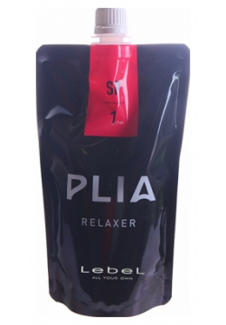 Крем для сенсорного выпрямления шаг 1 Plia Relaxer SP1 Lebel Cosmetics (Япония) 2742