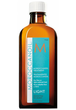 Восстанавливающее масло Light для тонких светлых волос Moroccanoil (Израиль) 521677
