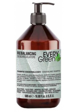 Балансирующий  шампунь Rebalancing shampoo Seboregolatore (5228 500 мл) Dikson (Италия) 5228