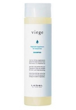 Восстанавливающий шампунь для волос и кожи головы Viege Shampoo (5611  240 мл) Lebel Cosmetics (Япония) 5611