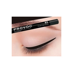 Гелевая подводка в карандаше для глаз gel eye liner (PV0083  83 Темно коричневый 1 шт шт) Provoc (Корея) PV0099
