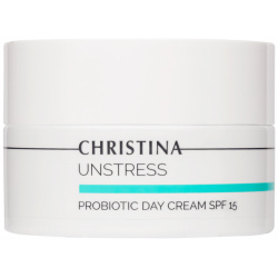 Дневной крем с пробиотическим действием Unstress Probiotic Day Cream SPF 15 Christina (Израиль) CHR637