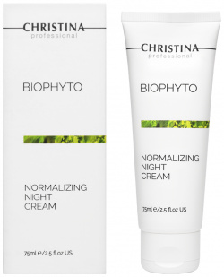 Нормализующий ночной крем Bio Phyto Normalizing Night Cream Christina (Израиль) CHR581