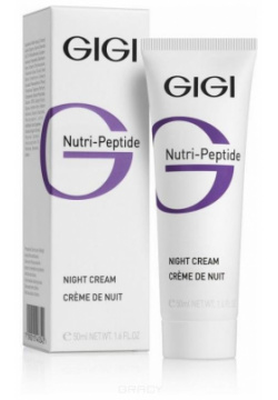 Пептидный ночной крем NP Night Cream (11510  50 мл) GiGi (Израиль) 11510