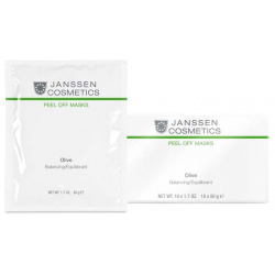Альгинатная anti age ультраувлажняющая маска с маслом оливы и экстрактом оливковых листьев Olive Hydration (8366P  10*30 г) Janssen (Германия) 8366P