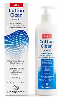 Очищающее молочко Cottonclean Cleansing Milk Dermatime (Испания) 90180