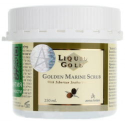 Золотой пилинг с морскими водорослями Liquid Gold Golden Marine Scrub (AL4148  250 мл) Anna Lotan (Израиль) AL4148