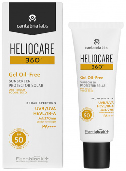 Солнцезащитный гель для нормальной и жирной кожи Heliocare 360? Gel Oil Free Dry Touch SPF 50 Cantabria Labs (ранее IFC) (Испания) 11685