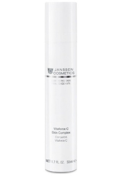 Регенерирующий концентрат с витамином Vitaforce C Skin Complex (50 мл) Janssen (Германия) 0031P
