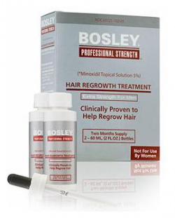 Усилитель роста волос для мужчин Hair Regrowth Treatment Extra Strength for Men 5% Bosley (США) BP SGF0004N