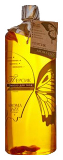 Персиковое масло для тела  (0502 350 мл) Aroma Jazz (Россия) 0502