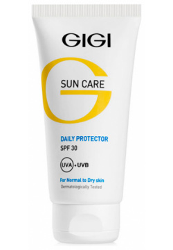 Солнцезащитный крем для сухой кожи SC SPF 30 DNA GiGi (Израиль) 36046