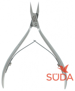 Острые угловые щипцы для ногтей 13 см Premium (2115 1  шт) Suda (Германия) 2115