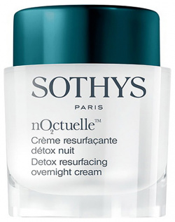 Обновляющий ночной детокс крем nO2ctuelle Detox resurfacing overnight cream (184335  50 мл) Sothys International (Франция) 184335