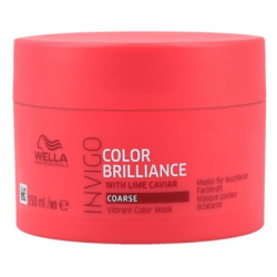 Маска уход для защиты цвета окрашенных нормальных и тонких волос Invigo Brilliance (3749/3718  500 мл) Wella (Германия) 3749/3718
