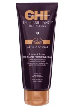 Крем для кожи головы и защиты волос Deep Brilliance Professional Chi (США) CHIDBOMSP6