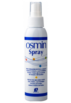 Спрей от потницы и опрелостей Biogena Osmin Pasta Spray (Zinc+Lactoferrin) Histomer (Италия) OVOSPY0003