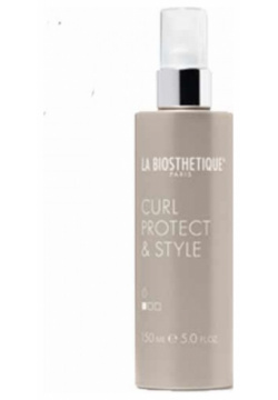 Термоактивный спрей для укладки и защиты кудрей при использовании плойки Curl Protect & Style (110055  150 мл) La Biosthetique (Франция волосы) 110055