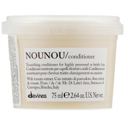 Питательный кондиционер  облегчающий расчесывание волос Nounou conditioner (75 мл) Davines (Италия) 75112