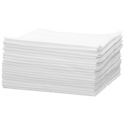 Белое полотенце Спанлейс Стандарт 30*70 см Чистовье (Россия) 01 400
