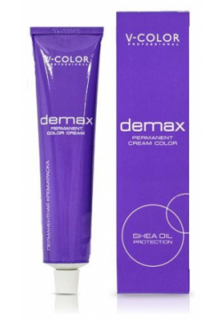 Перманентная крем краска для волос Demax (8131  10 31 светлый блондин бежевый 60 мл Базовые оттенки) V Color (Россия) 4021