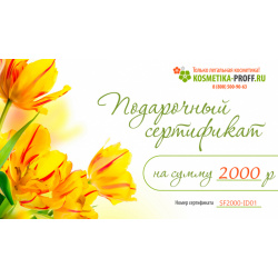 Подарочный сертификат (sertificat_2000  на 2000 рублей) К sertificat