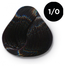 Перманентная крем краска для волос Ollin Color (770211  1/0 иссиня черный 100 мл Брюнет) Professional (Россия) 770150