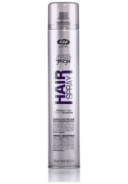 Лак для укладки волос нормальной фиксации High Tech Hair Spray Natural Hold Lisap Milano (Италия) 140400000