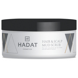 Очищающий скраб с морской солью для волос и кожи головы Hair&Scalp Mud Scrub Hadat (Израиль) 178301