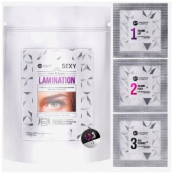 Набор составов для ламинирования ресниц и бровей в саше Sexy Lamination Brow Henna (Россия) SL 00016